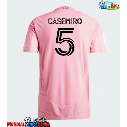 Camiseta Inter Miami Casemiro #5 Primera Equipación Replica 2026-27 mangas cortas